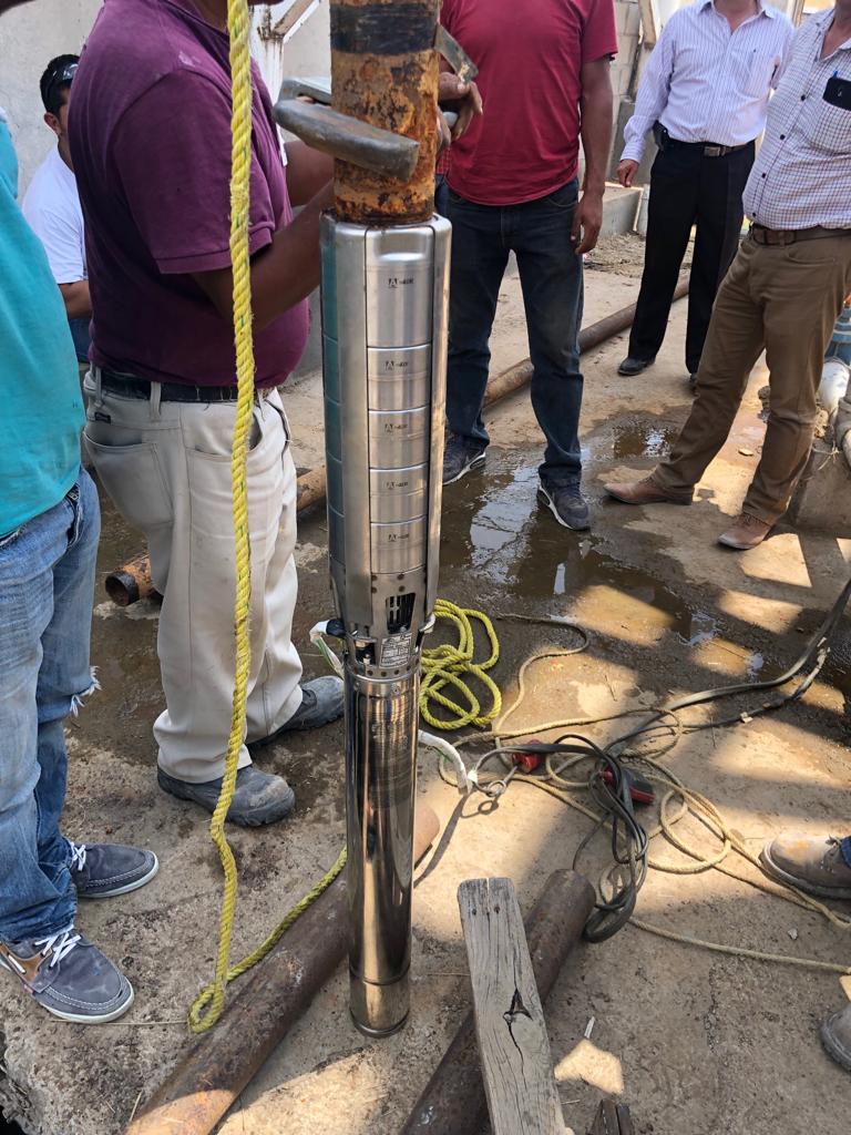 Solucionan desabasto de agua potable en Las Huertitas