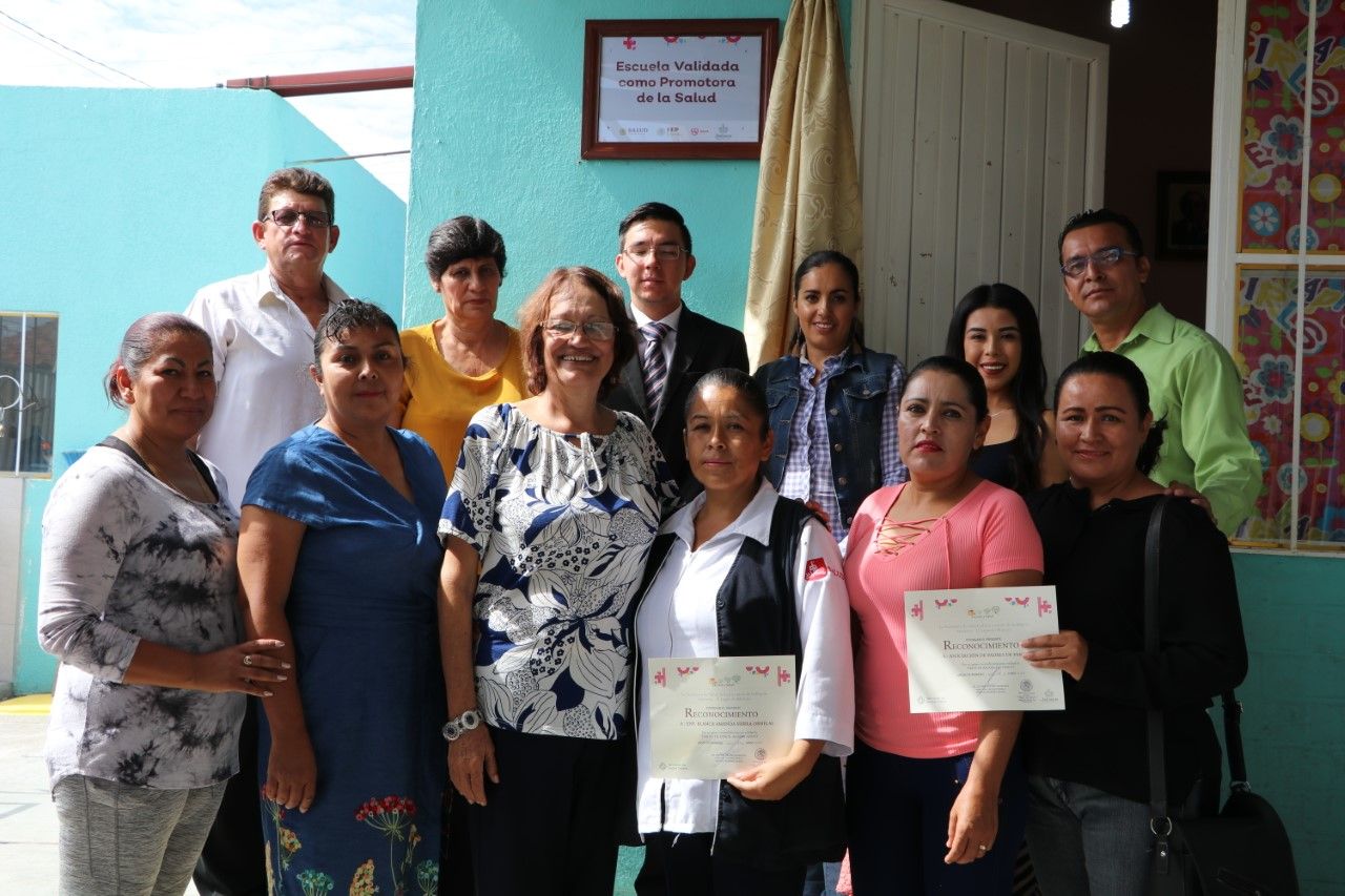Certifican al Jardín de Niños Amado Nervo como una institución promotora de la salud