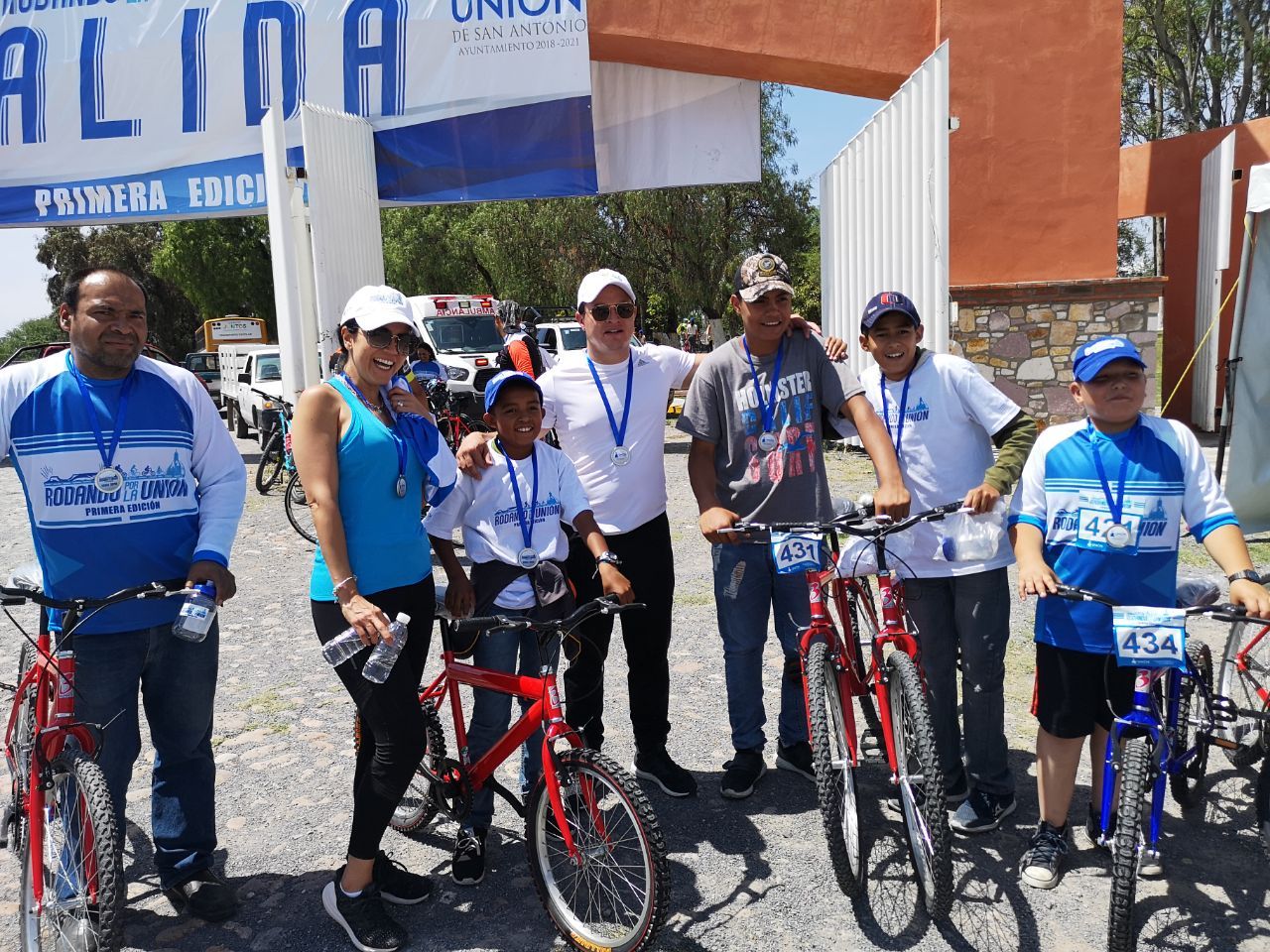 Con gran éxito se realizó la primera «Rodada por la Unión»