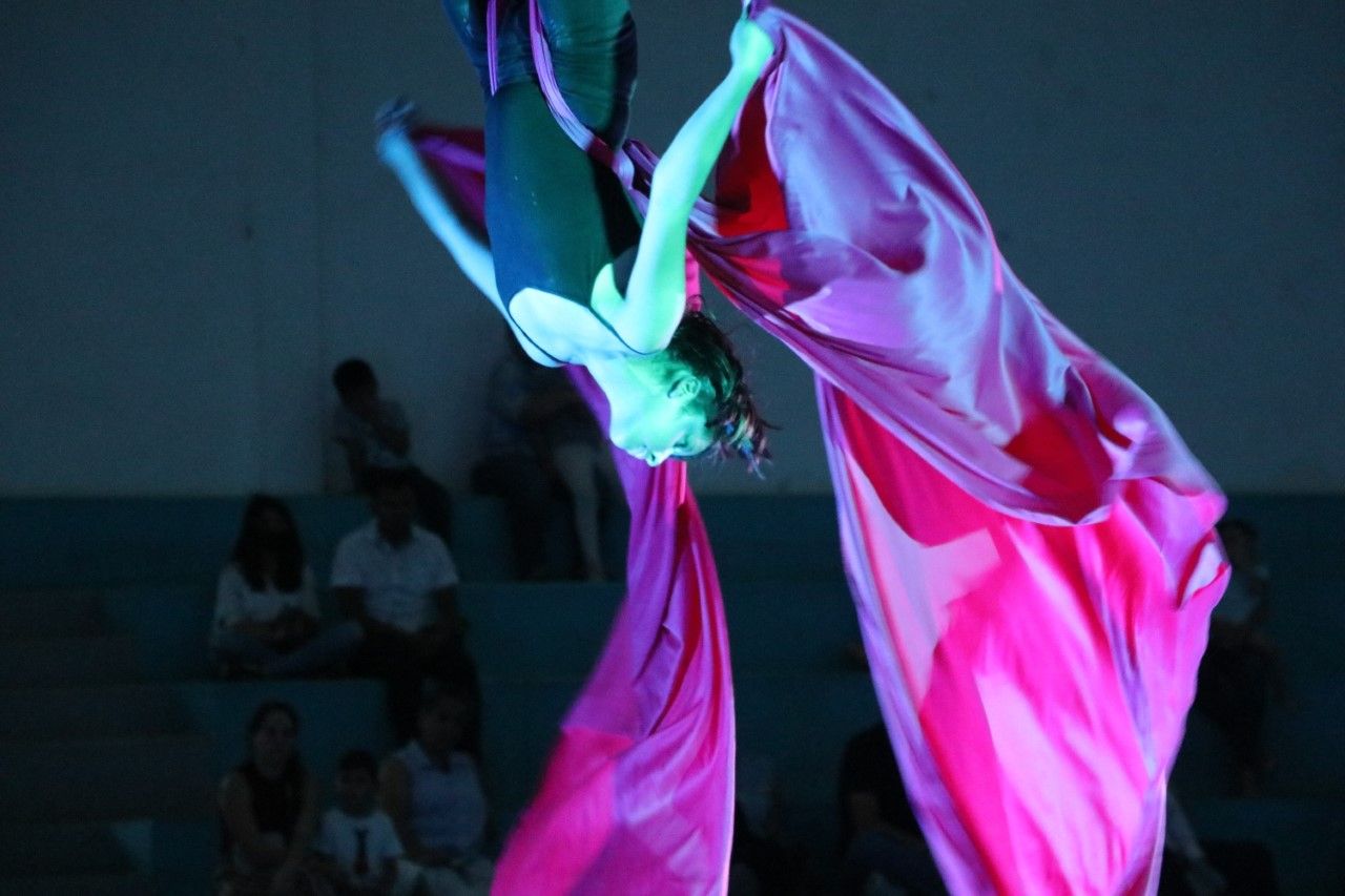 Presentan muestra de Danza Árabe