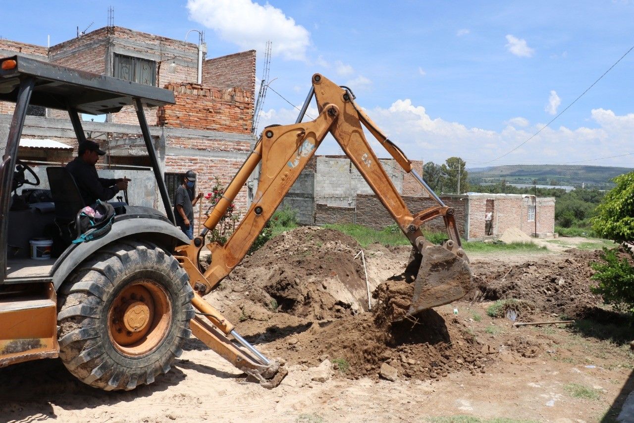 Registra un 50% de avance obra de drenaje en Potrero de Fray Ramón