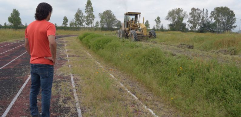 Habilitan espacio deportivo en Parque Monte Alto