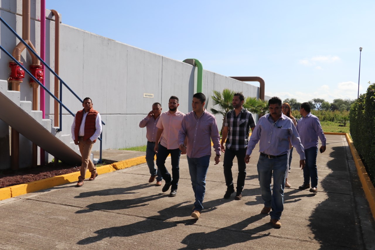 Reactivan planta tratadora de aguas residuales
