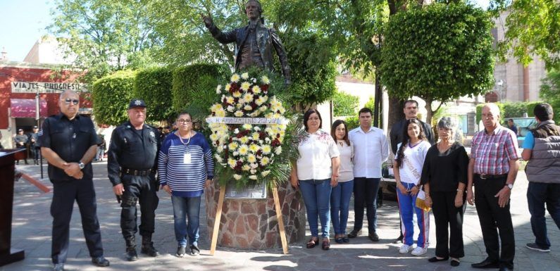 Conmemoran aniversario luctuoso de Francisco Primo de Verdad