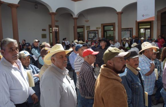 Benefician a agricultores laguenses con apoyos para semilla mejorada