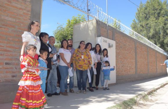 Inauguran barda perimetral del Preescolar Niños Héroes