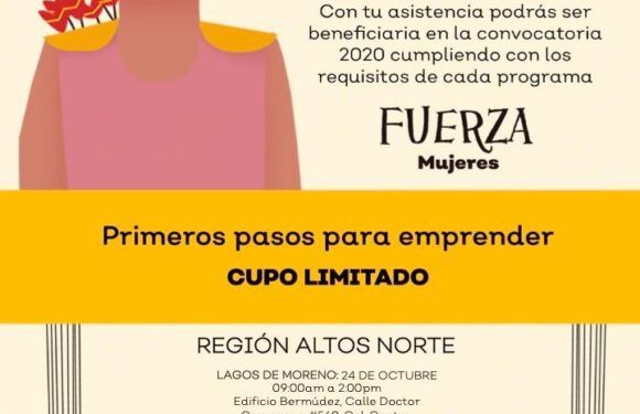 Capacitarán a mueres laguenses a través del «Programa Fuerza Mujer»