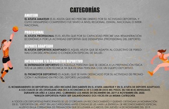 Abren convocatoria para Deportista del Año