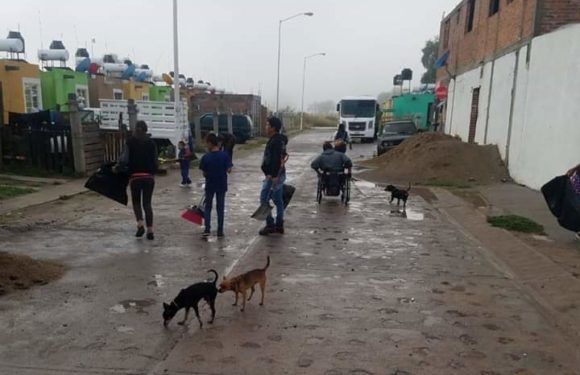 Realizan campaña de limpieza en «Villas del Sol 2»