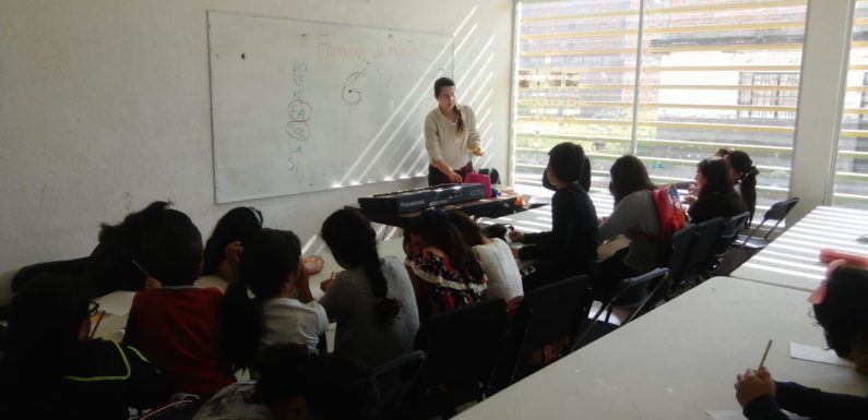 Inicia taller de coro en Centro Comunitario de Cañada de Ricos