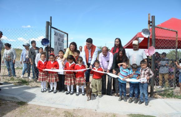 Inaugura Tecutli Gómez Jardín de Niños en comunidad El Conejo