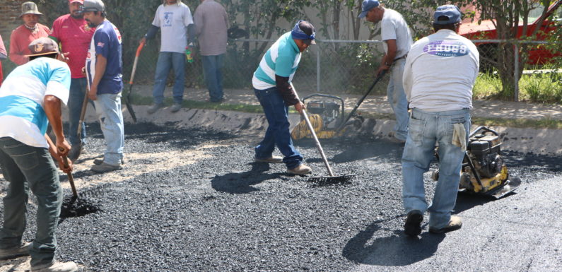 Continúan las acciones de bacheo por toda la ciudad
