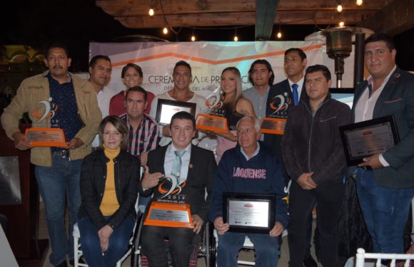 Entregan galardones a Deportistas del Año 2019