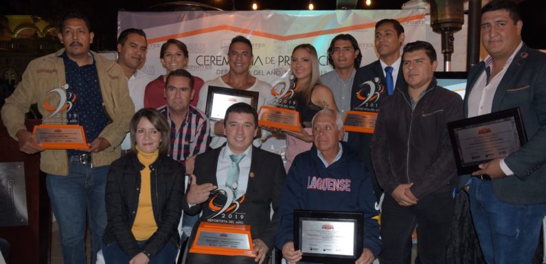 Entregan galardones a Deportistas del Año 2019
