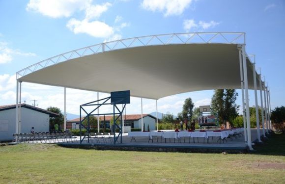 Apoyarán con domos a cuatro escuelas del municipio
