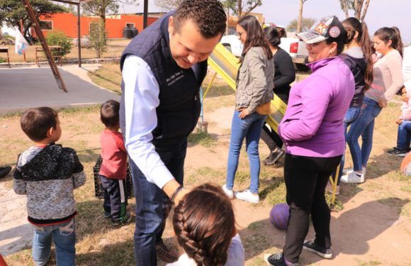 Apoya Gobierno Municipal en la construcción de Jardín de Niños