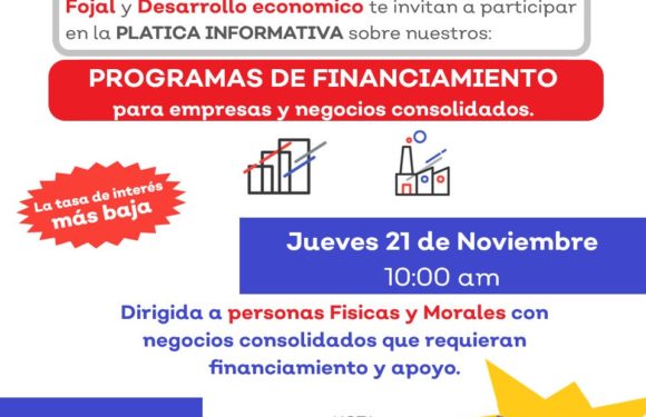 Invita Gobierno Municipal a plática informativa de FOJAL