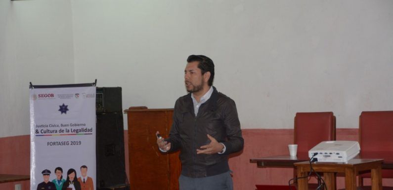 Personal del Gobierno Municipal recibe capacitación de FORTASEG