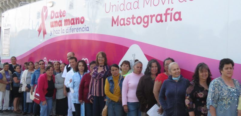 Realizan campaña gratuita de mastografías