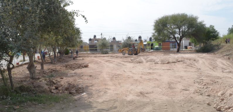 Habilitan espacio deportivo en Paseos del Sol