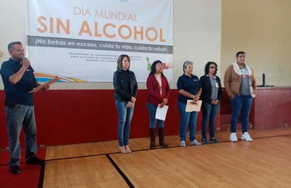 Conmemora Prevención de Adicciones el Día Mundial sin Alcohol
