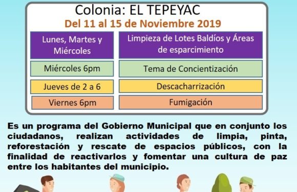 Implementará Gobierno Municipal programa «Reconstruyendo Juntos»