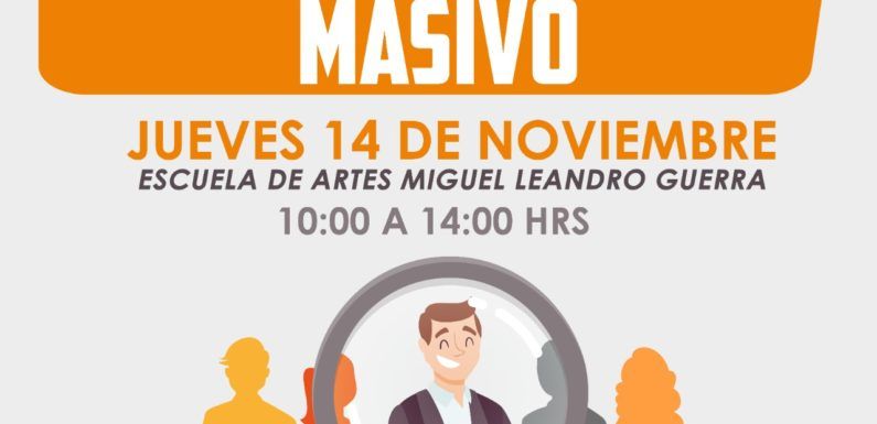 Ofertarán más de 1700 vacantes laborales el próximo jueves