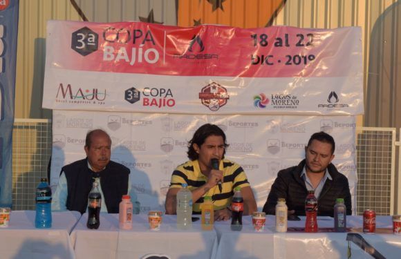 Alistan detalles para el arranque de la «Tercera Copa Bajío» en Lagos