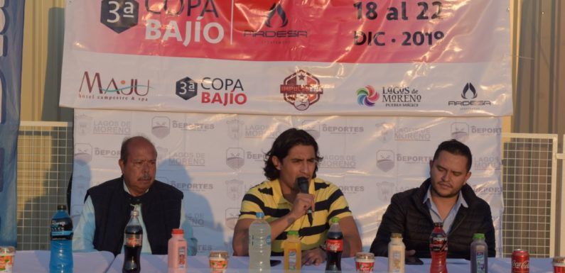 Alistan detalles para el arranque de la «Tercera Copa Bajío» en Lagos