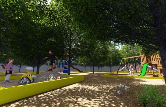 Rehabilita Gobierno Municipal espacio recreativo en La Adelita