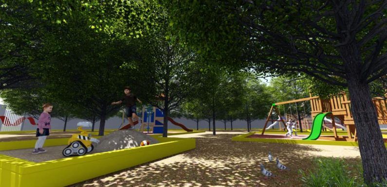 Rehabilita Gobierno Municipal espacio recreativo en La Adelita