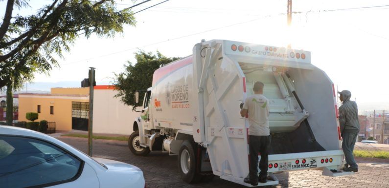 Suspenderán recolección de basura 25 de diciembre y 1° de enero