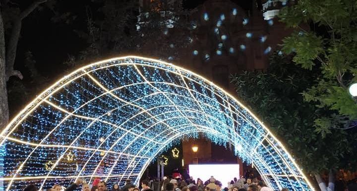 Inaugura Tecutli Gómez el Segundo Festival Navideño en Lagos