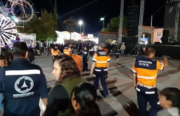 Realiza Protección Civil operativo por fiestas en Pueblo de Moya
