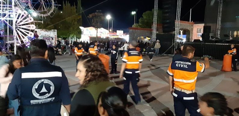 Realiza Protección Civil operativo por fiestas en Pueblo de Moya