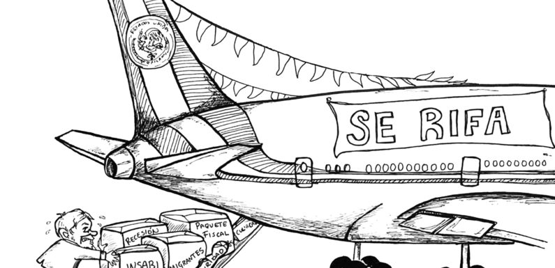 La ocurrencia de rifar el avión presidencial