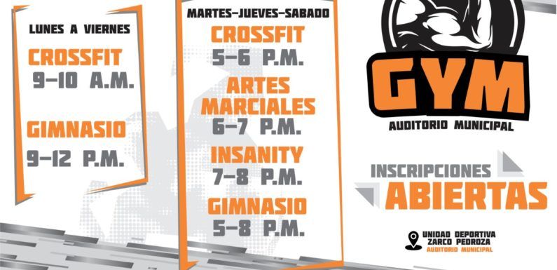Ponen a disposición de los laguenses el Gimnasio Municipal