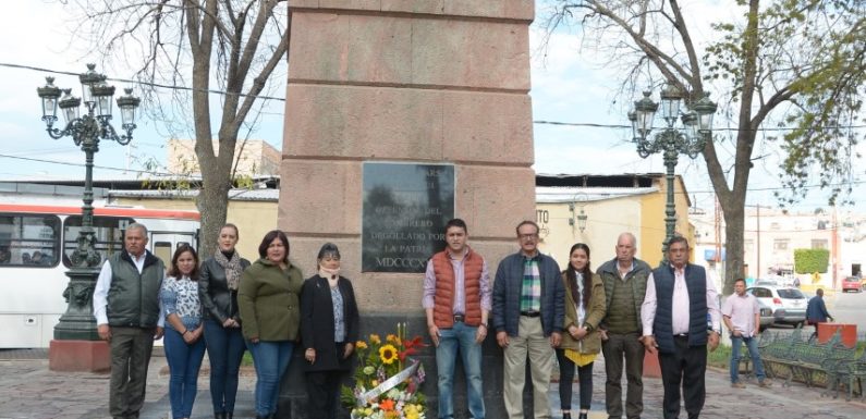 Conmemoran natalicio de Don Pedro Moreno