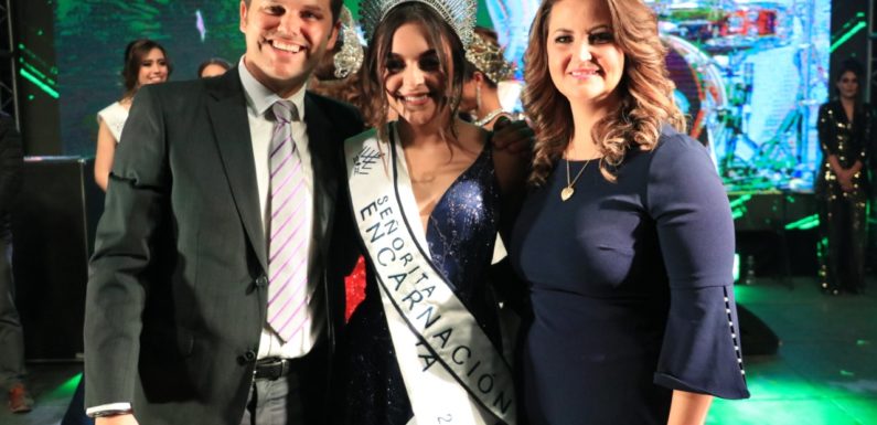 Daniela Chávez es coronada como Señorita Encarnación 2020