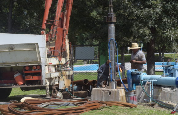 Instalan bombas nuevas en pozos de la Higuera
