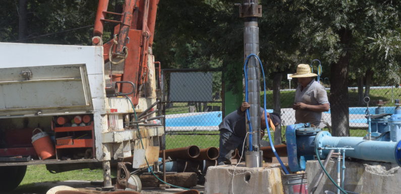 Instalan bombas nuevas en pozos de la Higuera