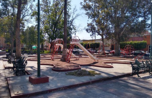 Rehabilitan Jardín de San Felipe