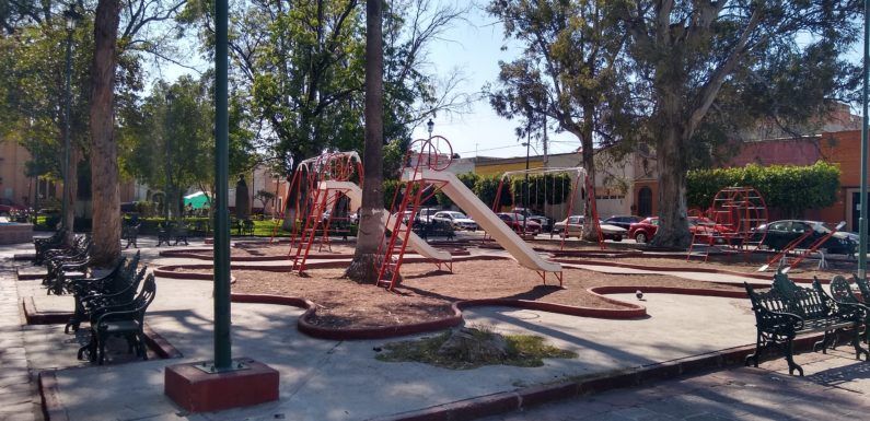 Rehabilitan Jardín de San Felipe