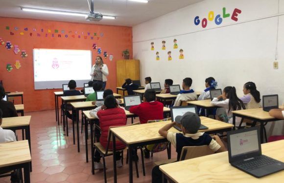 Inauguran Aula Virtual en DIF de Nicolás Bravo