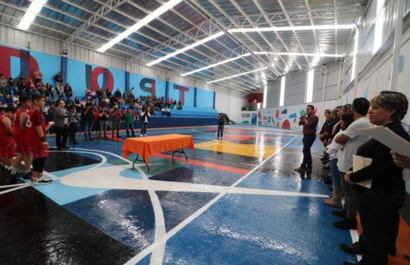 Renuevan espacio deportivo en DIF Nicolás Bravo