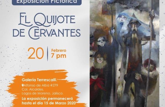Invitan a exposición pictórica El Quijote de Cervantes