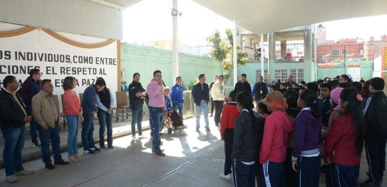 Rehabilitarán escuela primaria Gabriela Mistral
