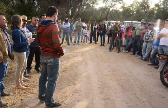 Informa Gobierno Municipal a pobladores de La Laguna, sobre la instalación de la nueva planta tratadora de agua