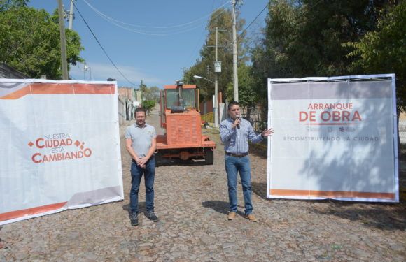 Rehabilitan calle Mercedes Zuñiga