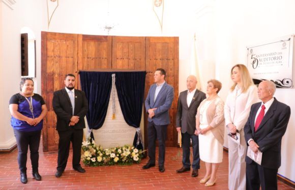 Conmemoran 50 Aniversario del Auditorio Dr. Pedro del Alba
